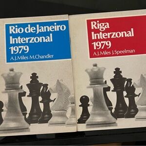 Rio de Janeiro and Riga Interzonal 1979 Chess Books